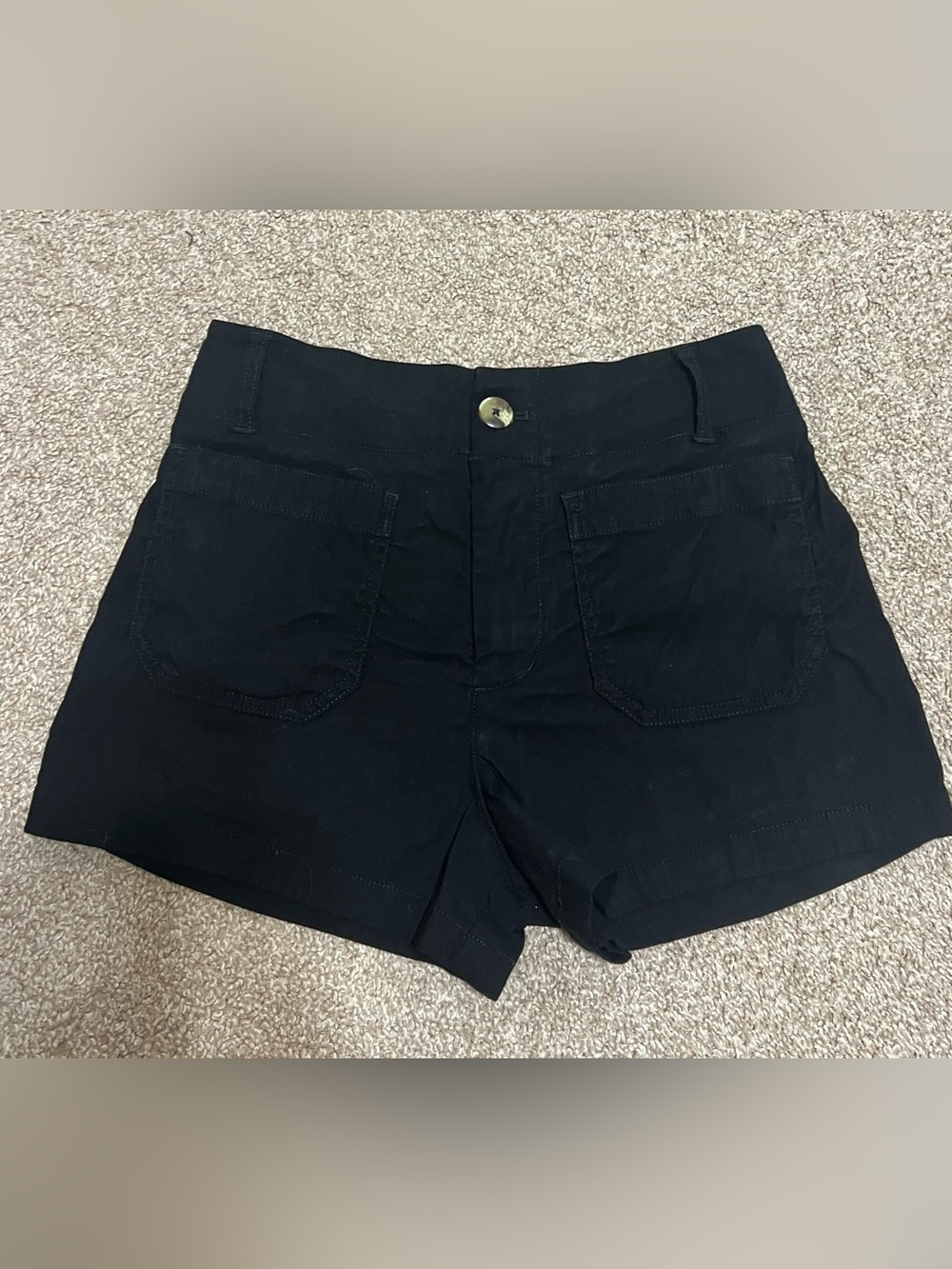 Maeve by Anthropologie THE COLETTE Shorts in Black Size 26
